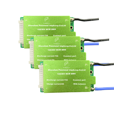 ODM 0.065mm Li Ion Battery BMS, PWB BMS 10S 36V 15A della batteria al litio
