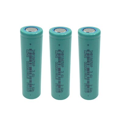 La batteria ad alta tensione di 3.6Volt 2600Mah 18650 1000 volte cicla