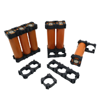Cellula 18.4mm 18650 del supporto 3 della batteria al litio della staffa di supporto della batteria ABS707 18650 un supporto di 2 cellule