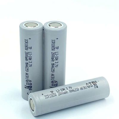 3,7 batteria dello ione 18650 del litio della batteria 10C di V 2000mah 18650 per il carretto di golf