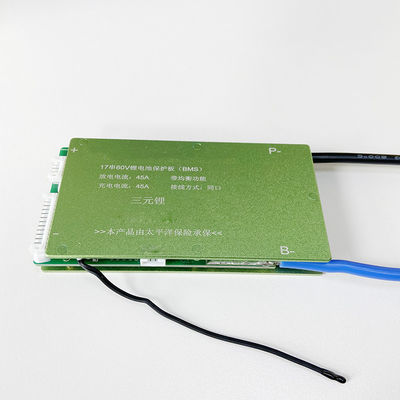 3.7V porto comune del PWB Li Ion Protection Board BMS 17S 60V 45A con equilibrio