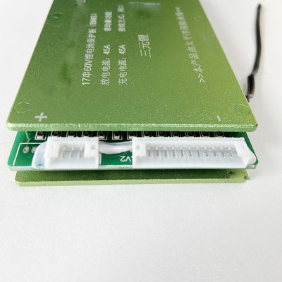 3.7V porto comune del PWB Li Ion Protection Board BMS 17S 60V 45A con equilibrio