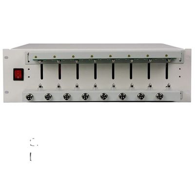 18650 21700 32650 8 tester di scarico della carica della batteria di Manica 5V 10A