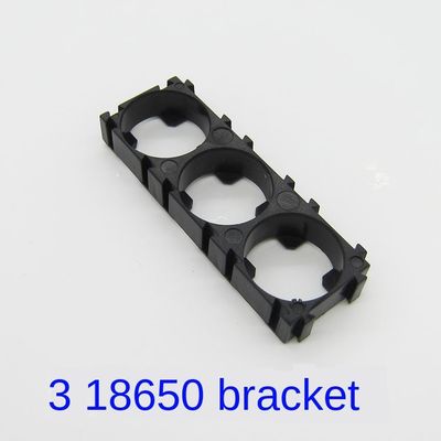 Cellula 18.4mm 18650 del supporto 3 della batteria al litio della staffa di supporto della batteria ABS707 18650 un supporto di 2 cellule