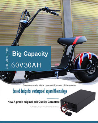 Batteria 60V 20Ah 30Ah Harley Electric Scooter Battery di NMC Citycoco