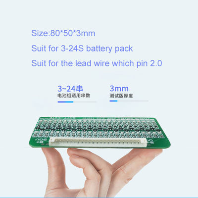 Sistema di gestione HASL Li Ion Protection Board della batteria al litio di FR4 24S