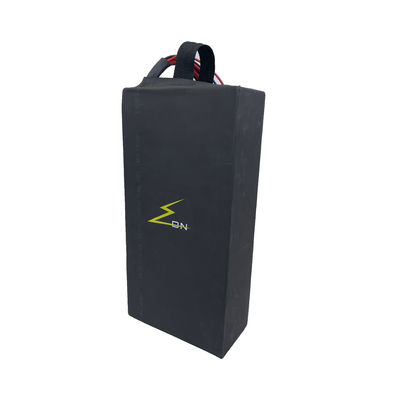 Pacchetto nero 21700 della batteria al litio di 60v 53ah 16S11P LiFePO4