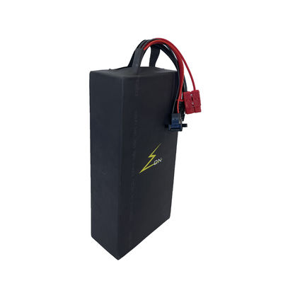 Pacchetto nero 21700 della batteria al litio di 60v 53ah 16S11P LiFePO4